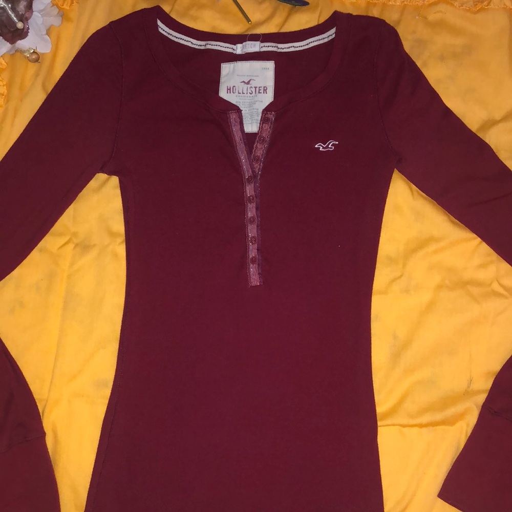 Hollister long sleeved Top